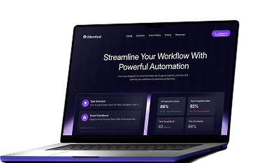 AI Automation laptop